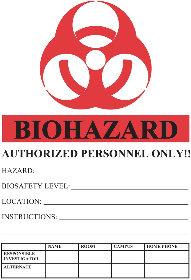 Biosafety Manual Stanford Environmental Health & Safety