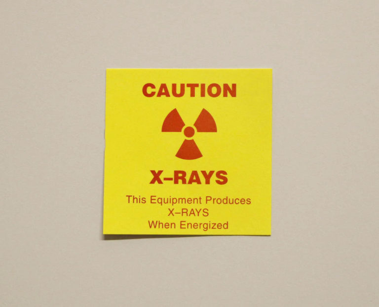 “Caution XRay” Sign Stanford Environmental Health & Safety