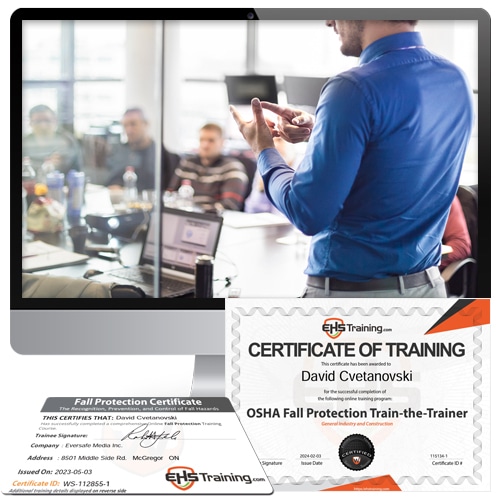 OSHA Fall Protection TraintheTrainer Certification Training