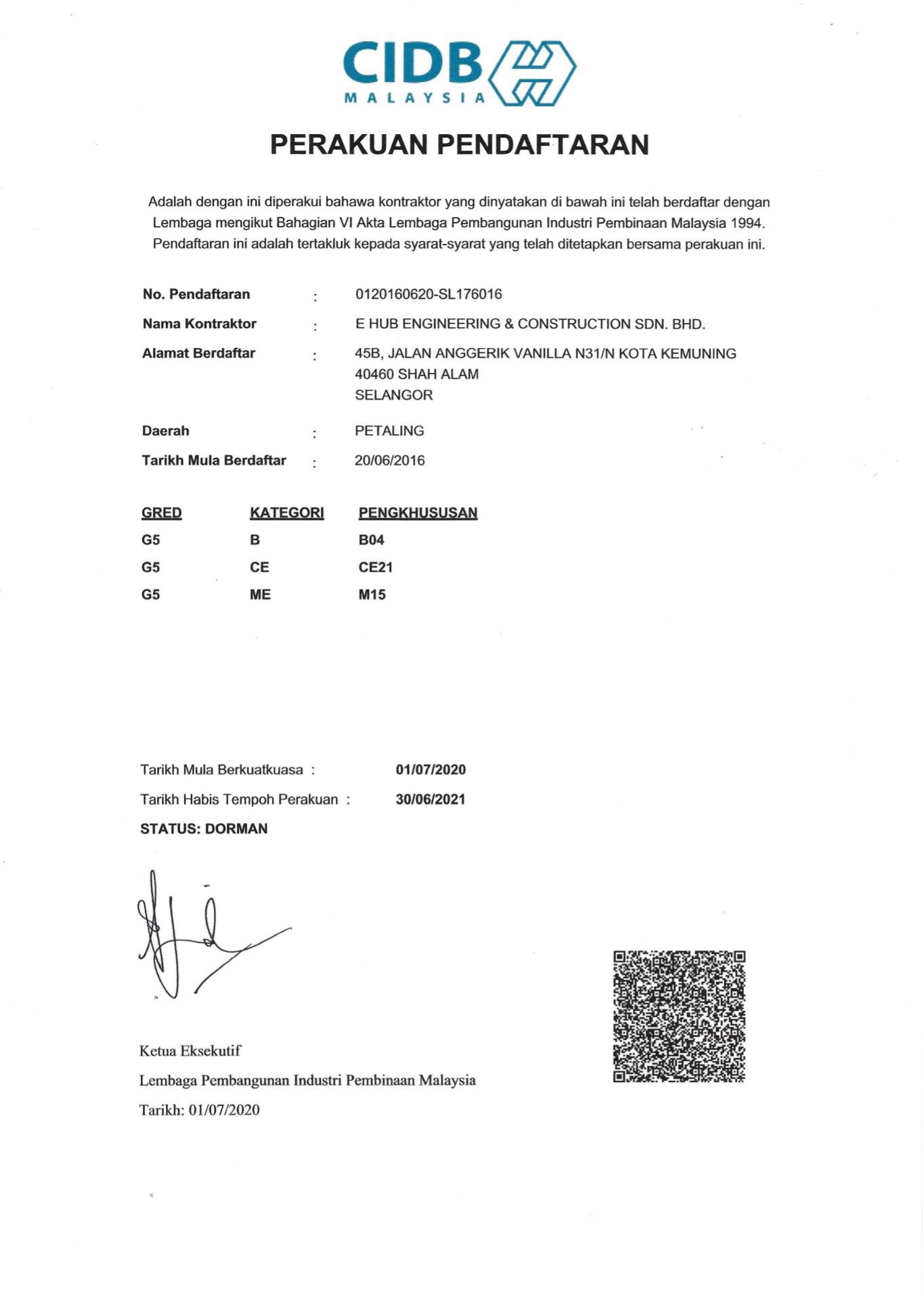 Our Reference E Hub Engineering & Construction