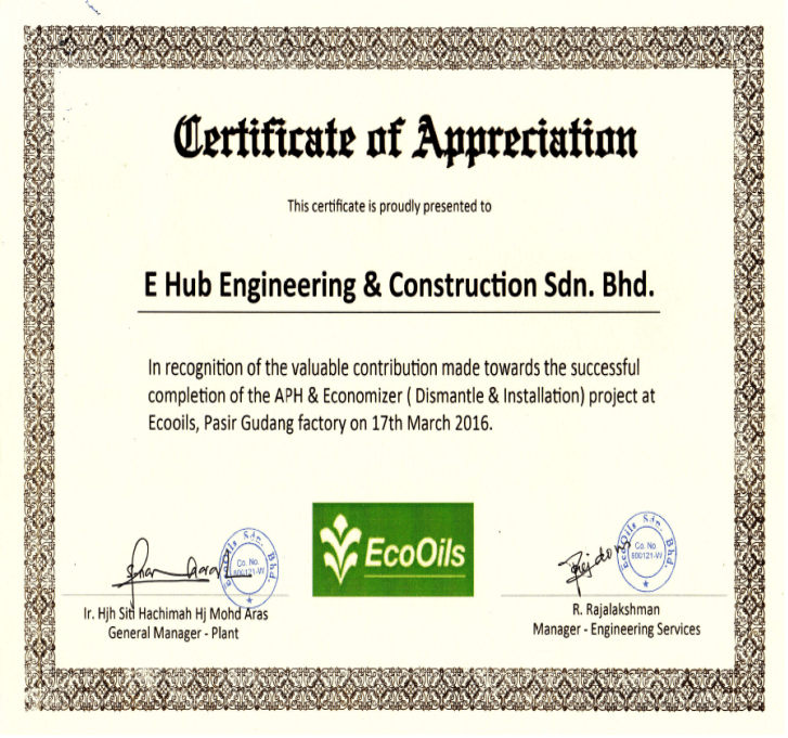 Our Reference E Hub Engineering & Construction
