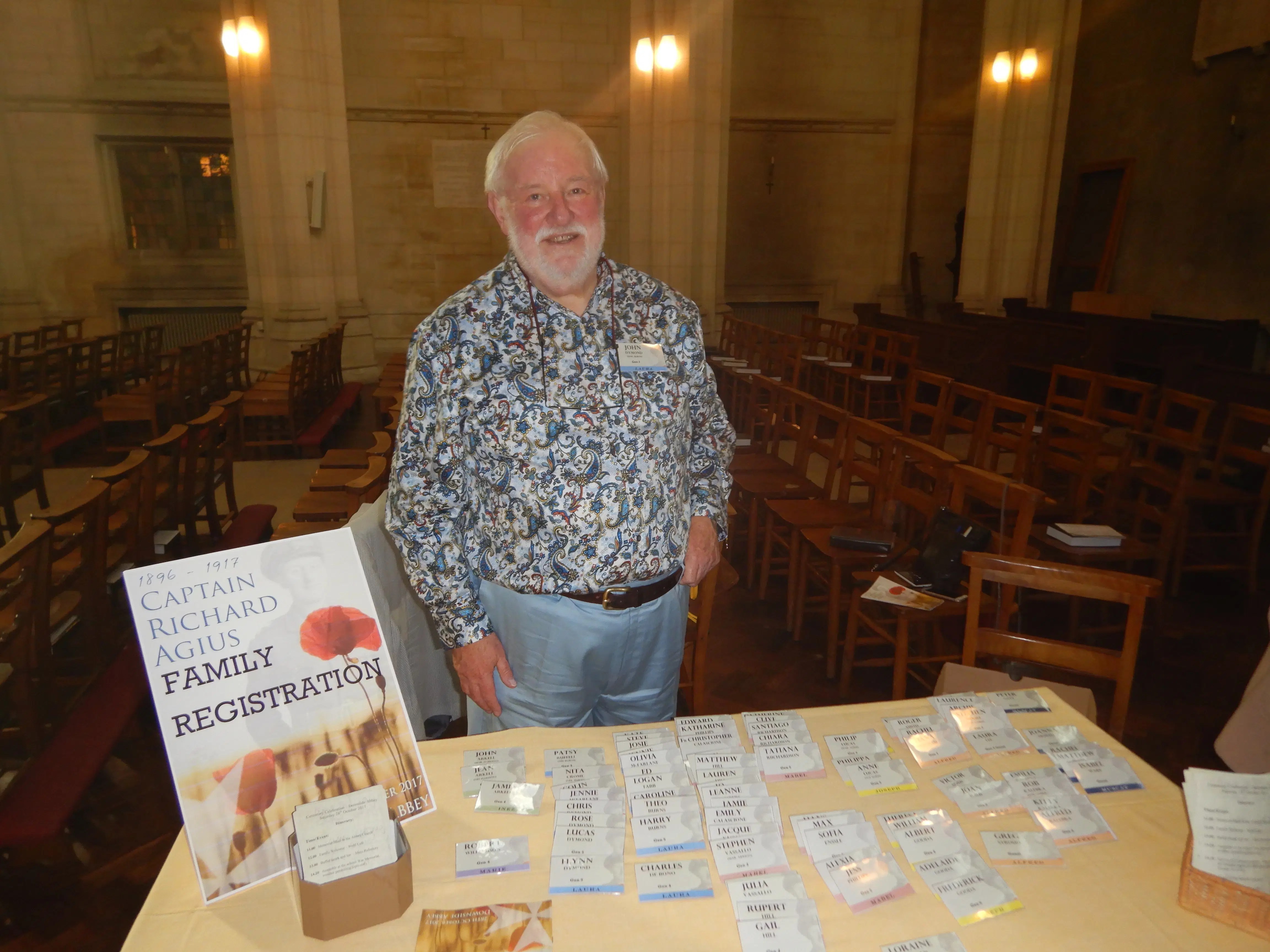 Family Gathering at Downside Downside School