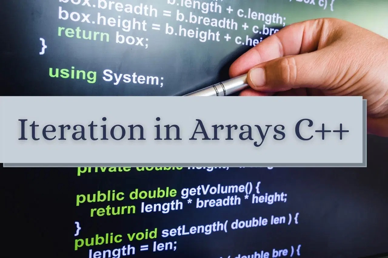 C++ Iterate Through Array Best Ways To Add a Loop in C++