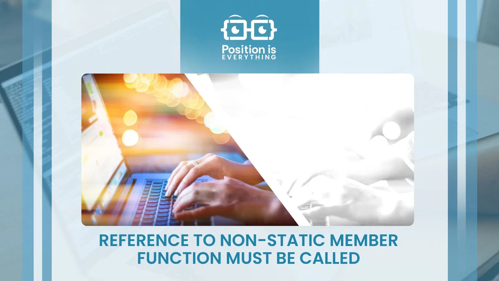 Reference to Nonstatic Member Function Must Be Called Finally Solved