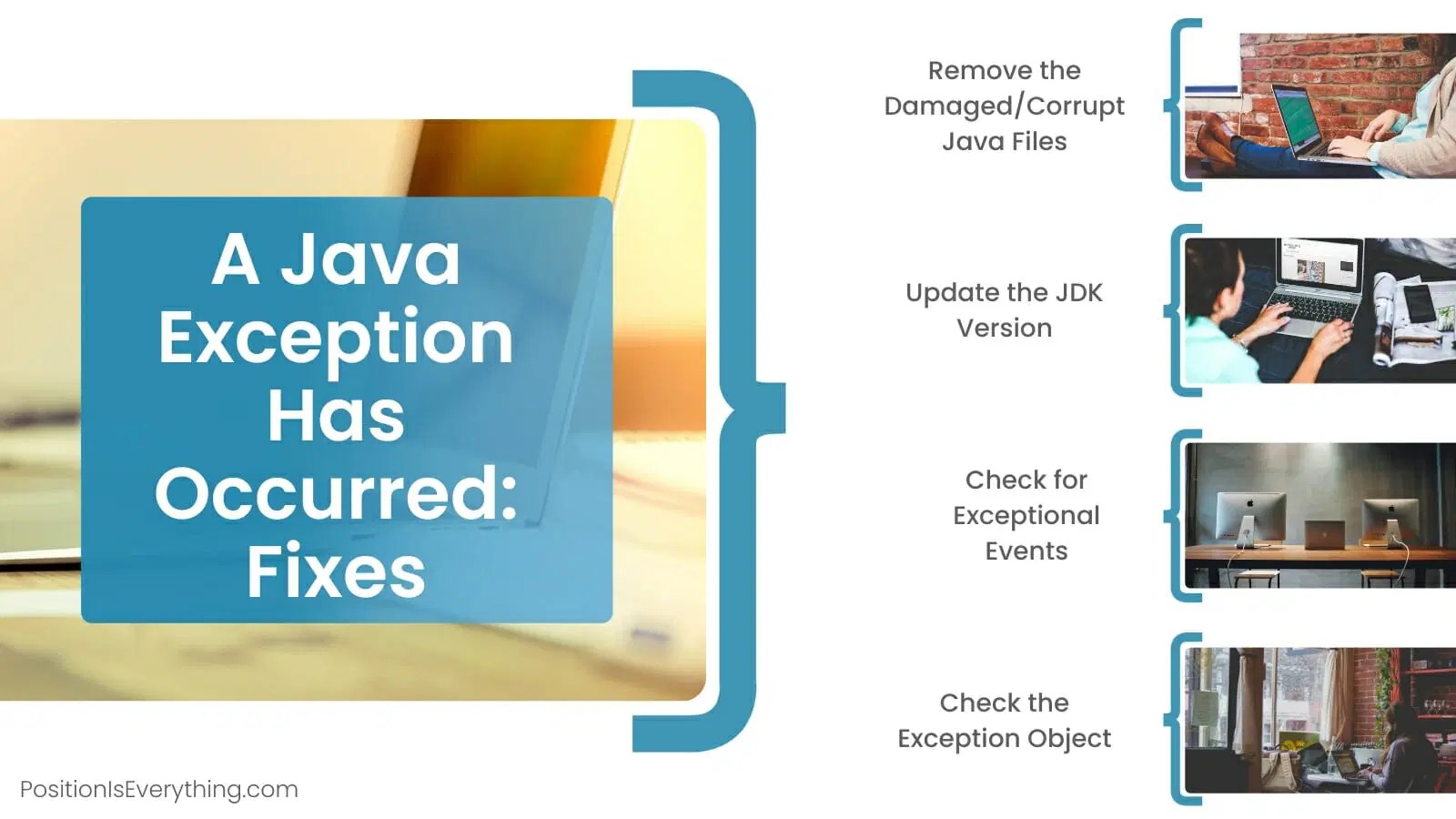 A Java Exception Has Occurred Various Causes and Solutions Position