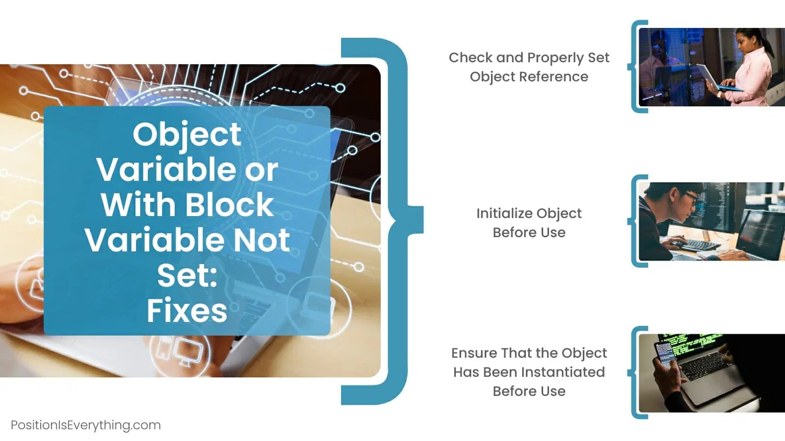 Object Variable or With Block Variable Not Set Tips To Fix Position