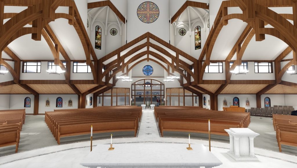 St. Elizabeth Ann Seton Catholic Church Celebrates Completion of New