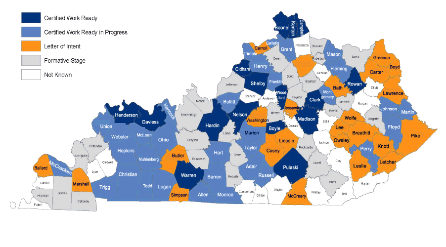 Gov. Beshear Awards Kentucky Work Ready Communities Certification to