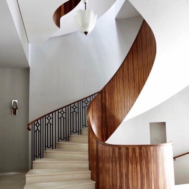 I love the staircase in this West London Victorian townhouse