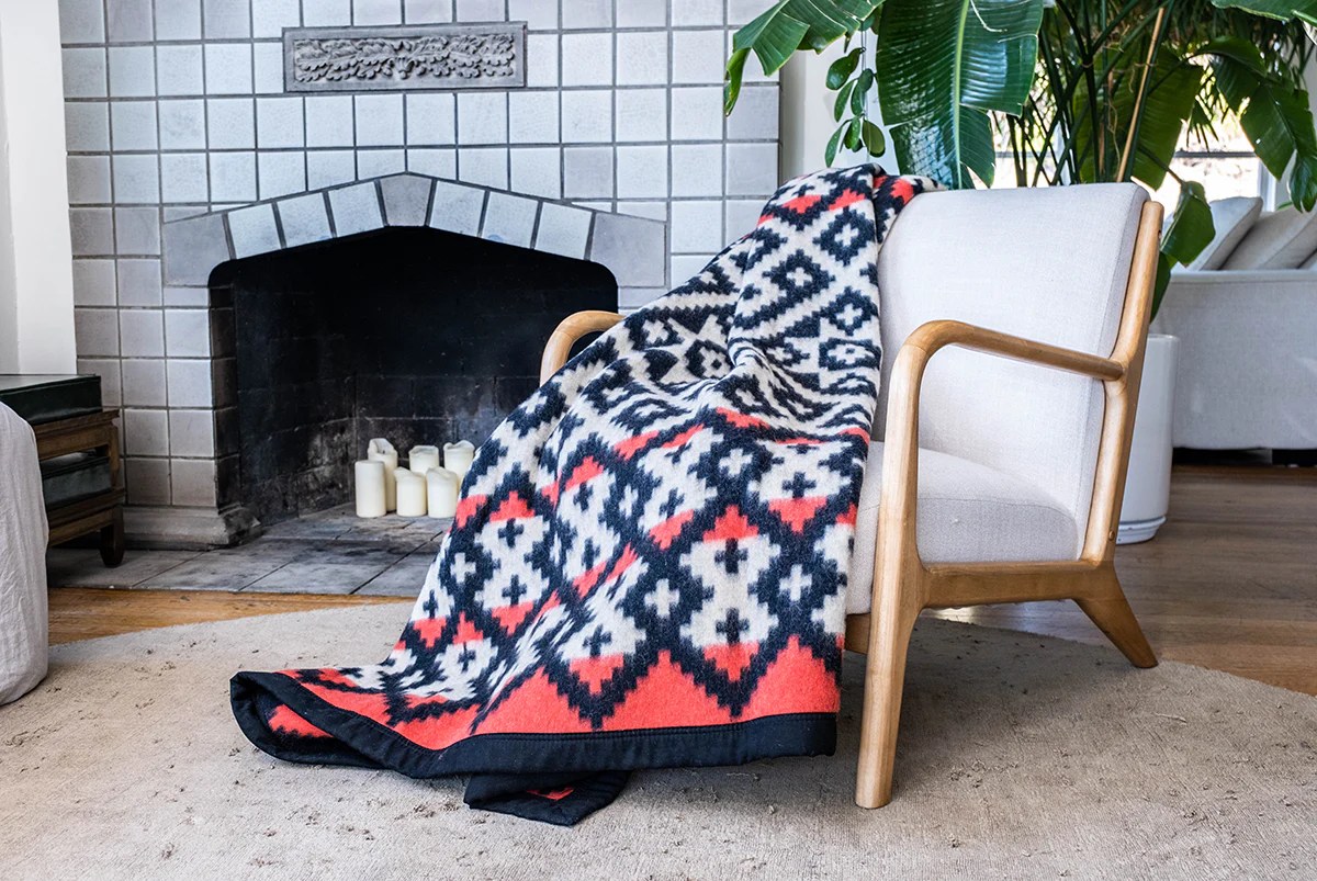 Cherokee Treasure Wool Blanket Eighth Generation