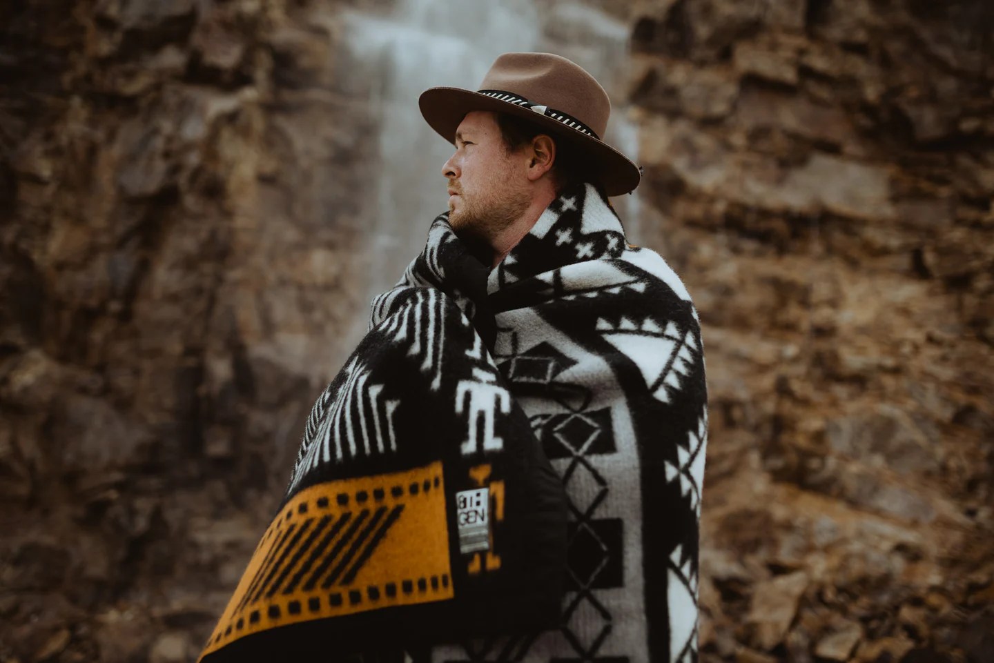 "Oregon Potlatch" Wool Blanket Eighth Generation