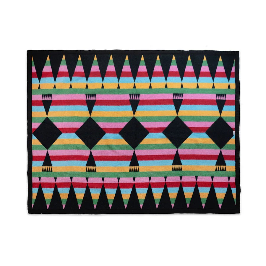 NativeDesigned Wool and Cotton Blankets Eighth Generation