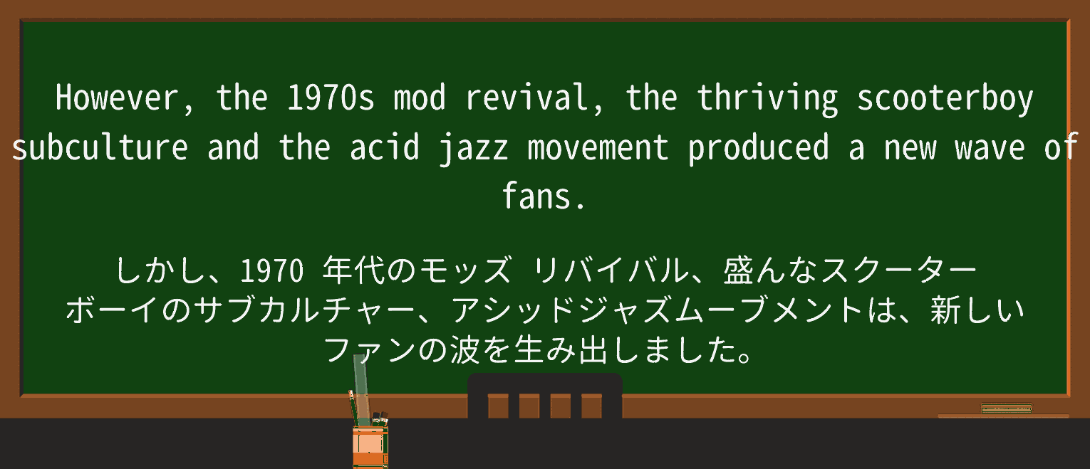 【英単語】acidjazzを徹底解説！意味、使い方、例文、読み方