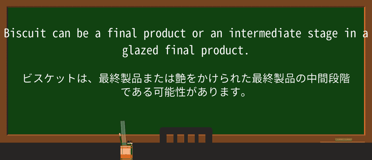【英単語】biscuitwareを徹底解説！意味、使い方、例文、読み方