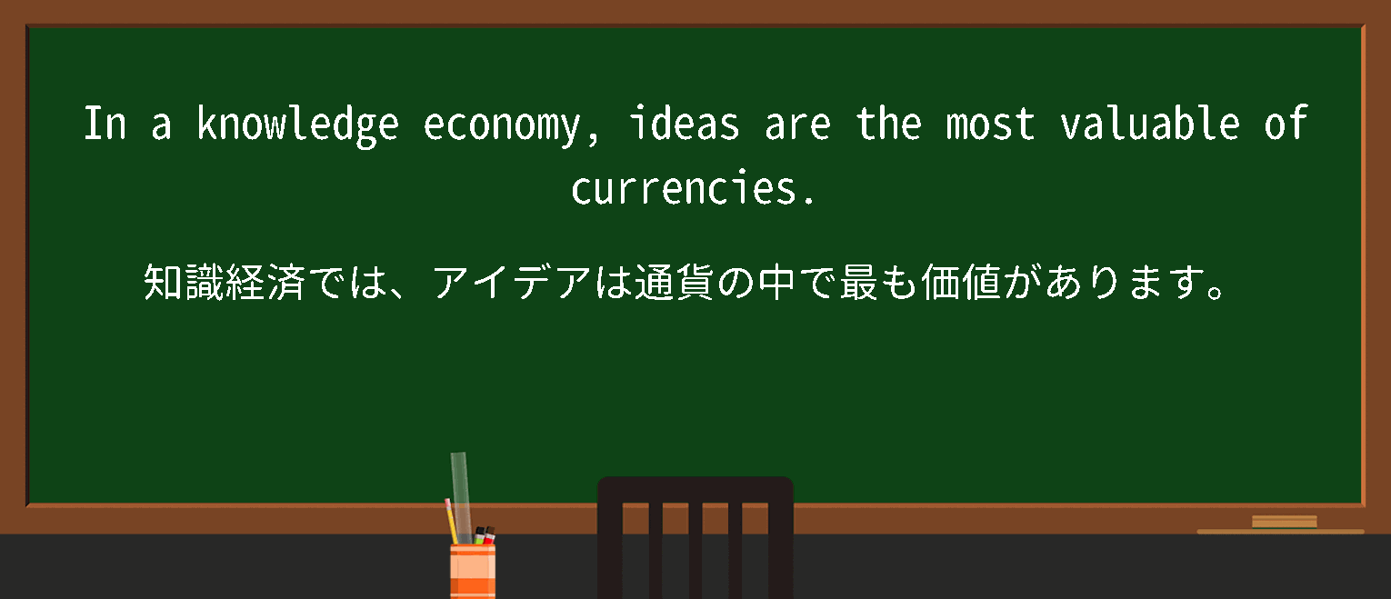 【英単語】knowledgeeconomyを徹底解説！意味、使い方、例文、読み方