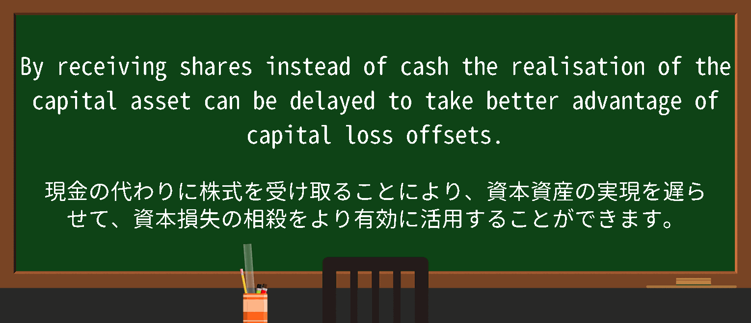 【英単語】capitallossを徹底解説！意味、使い方、例文、読み方