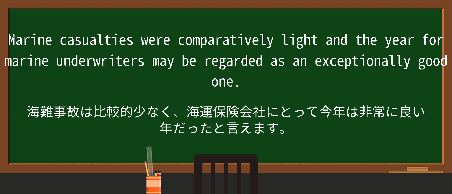 【英単語】marineunderwriterを徹底解説！意味、使い方、例文、読み方