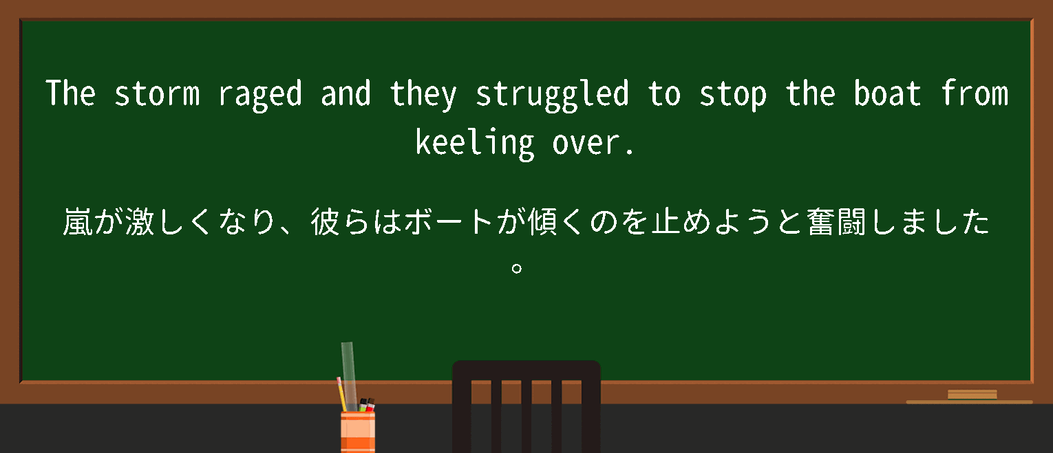 【英単語】keeloverを徹底解説！意味、使い方、例文、読み方