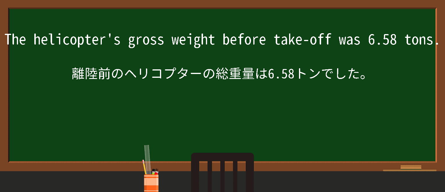 【英単語】grossweightを徹底解説！意味、使い方、例文、読み方