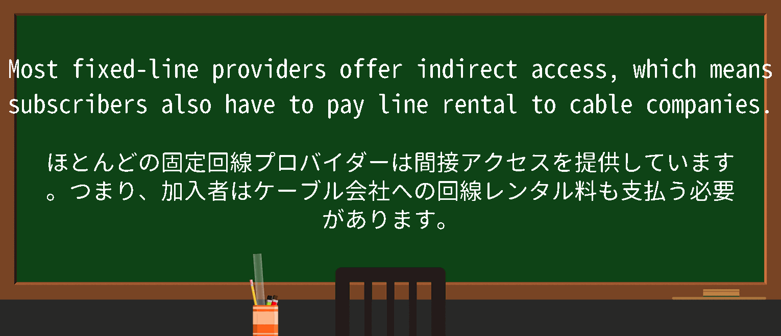 【英単語】fixedlineを徹底解説！意味、使い方、例文、読み方