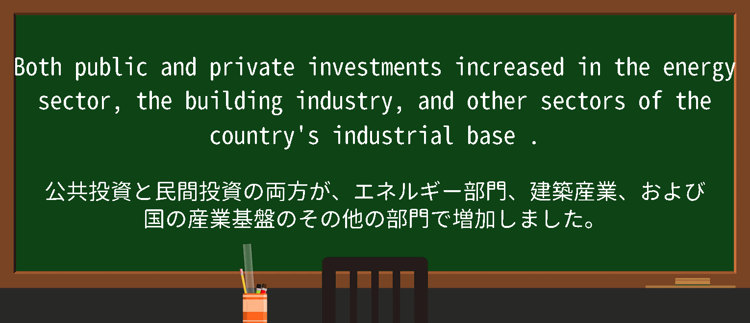 【英単語】industrialbaseを徹底解説！意味、使い方、例文、読み方