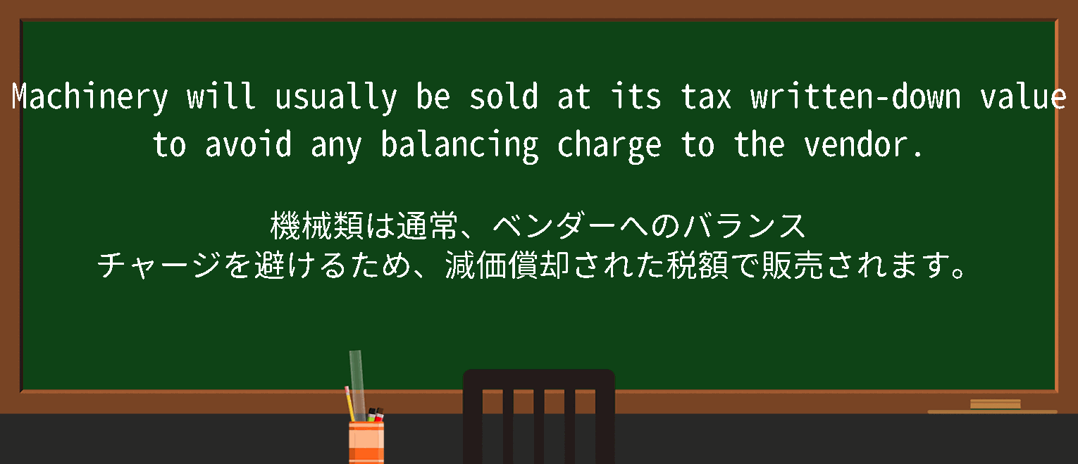 【英単語】writtendownvalueを徹底解説！意味、使い方、例文、読み方