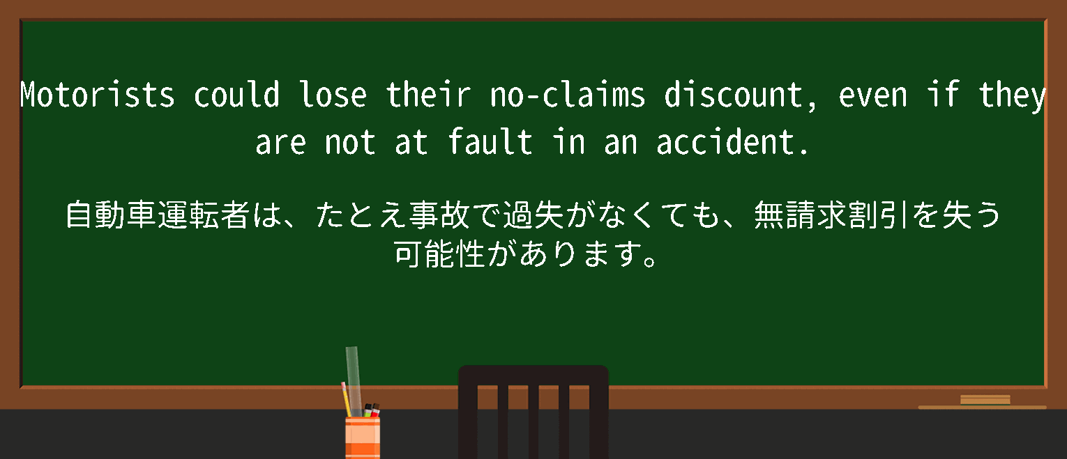 【英単語】no claimsを徹底解説！意味、使い方、例文、読み方