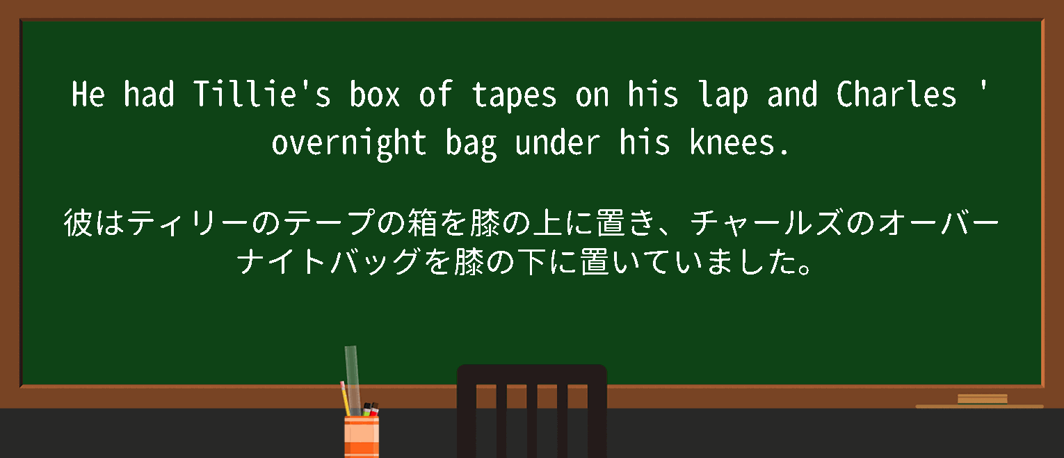 【英単語】overnight bagを徹底解説！意味、使い方、例文、読み方