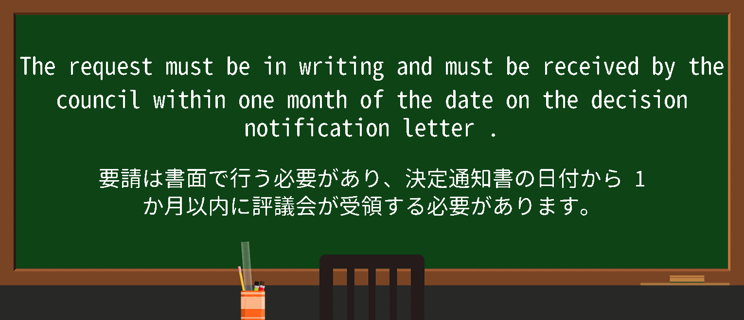 【英単語】notification letterを徹底解説！意味、使い方、例文、読み方