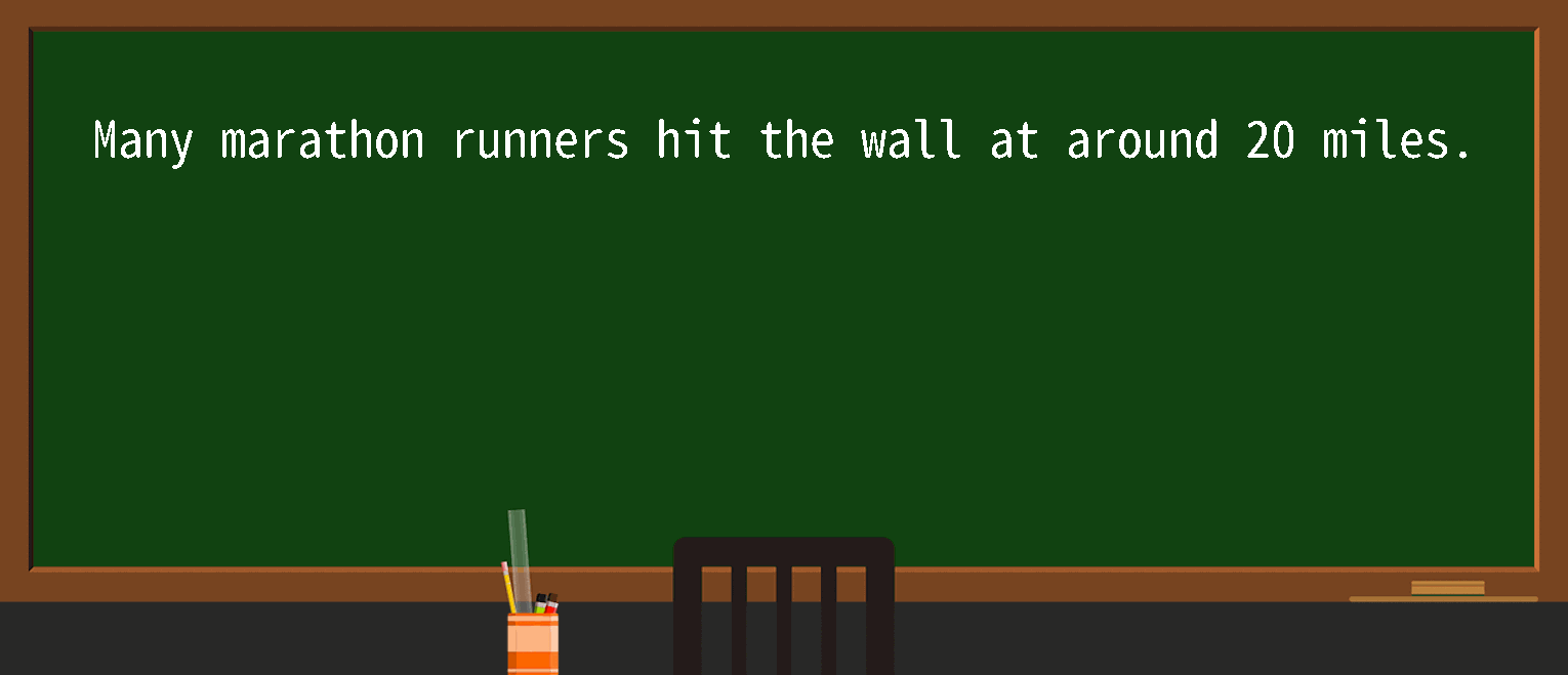 【英语单词】彻底解释“hitthewall”！ 含义、用法、例句、如何记忆