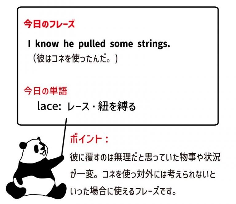 英語のイディオム：pull stringsの意味と使い方 eigolab(えいご研）