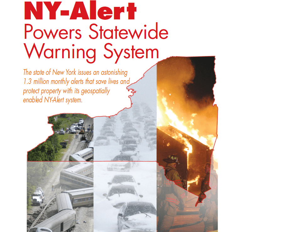 NYAlert Powers Statewide Warning System « Earth Imaging Journal