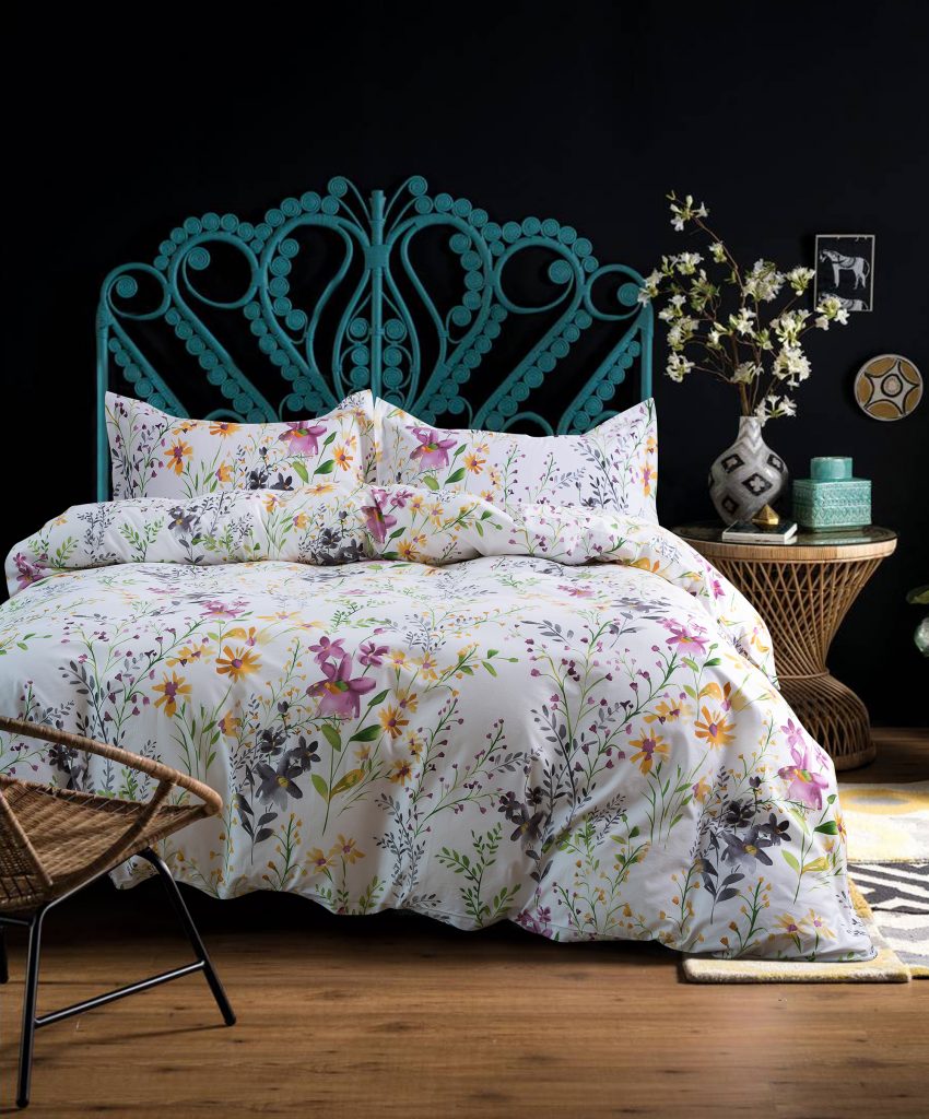 Watercolor Windflower Bedding Painted Botanical Nature