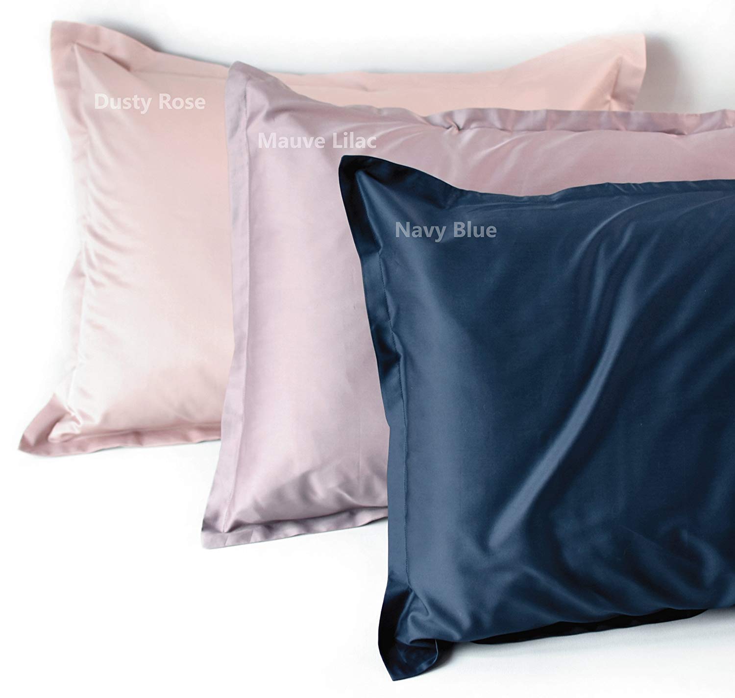 Solid Color Egyptian Cotton Luxury Bedding Set 400TC Long Staple Pima