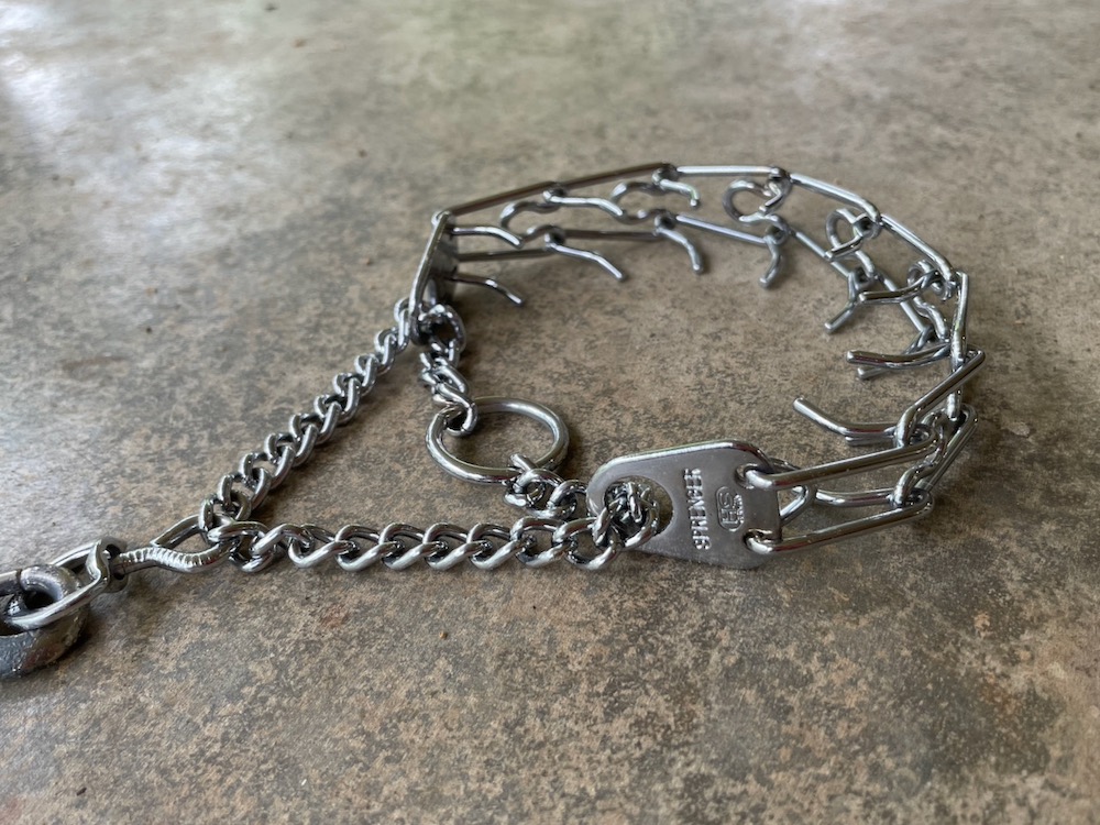 prong collar dead ring