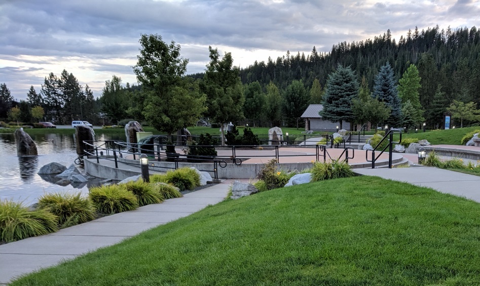 Coeur d’Alene, Riverstone Park, Idaho Journeys with Eileen Diane