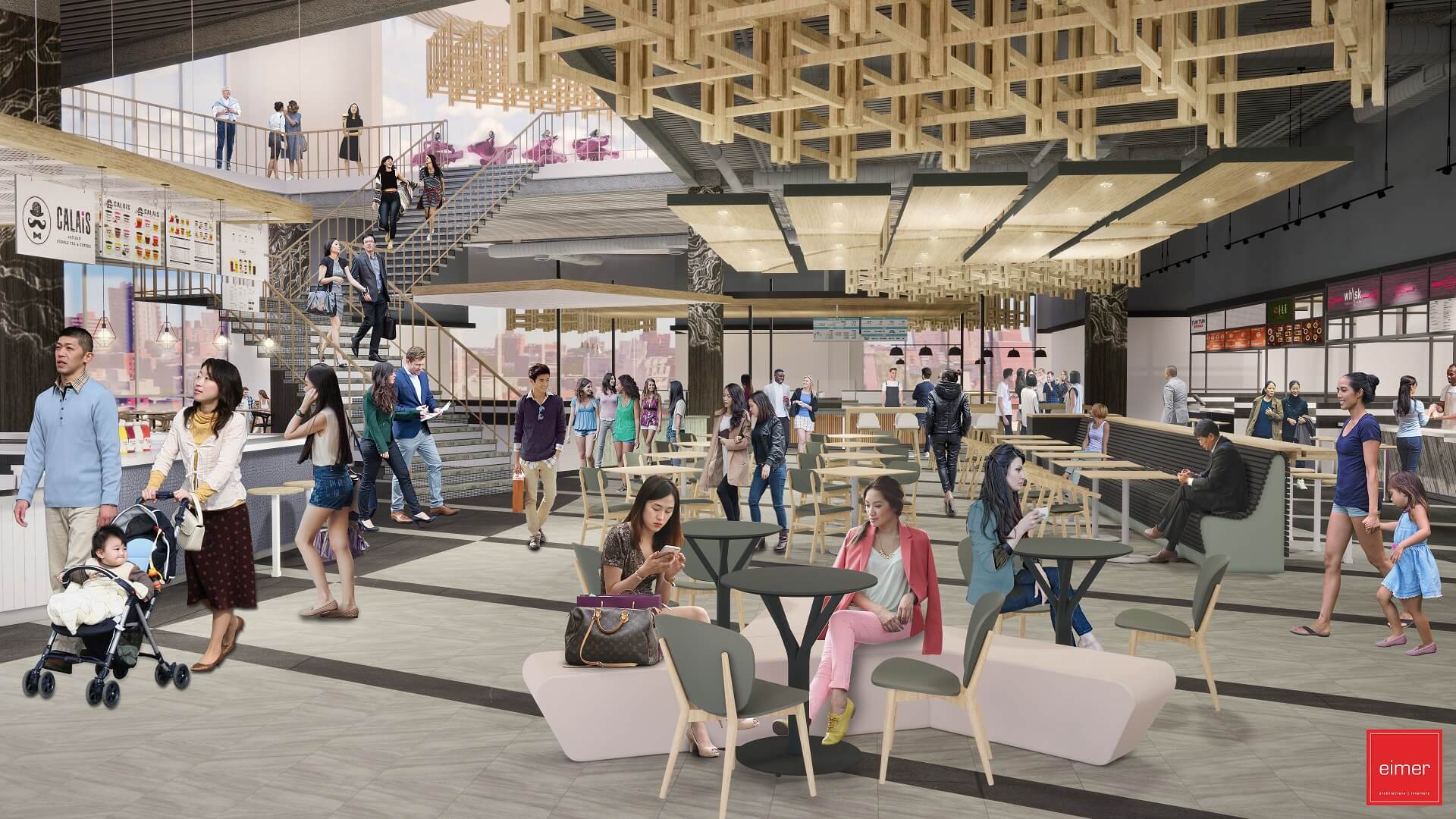 Skyview Food Hall Flushing, NY — Eimer Design