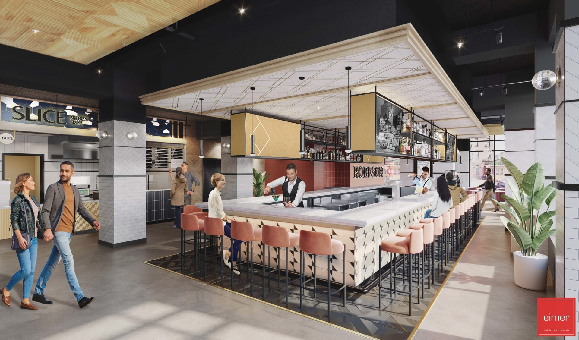 Robeson Food Hall Harlem, NYC — Eimer Design