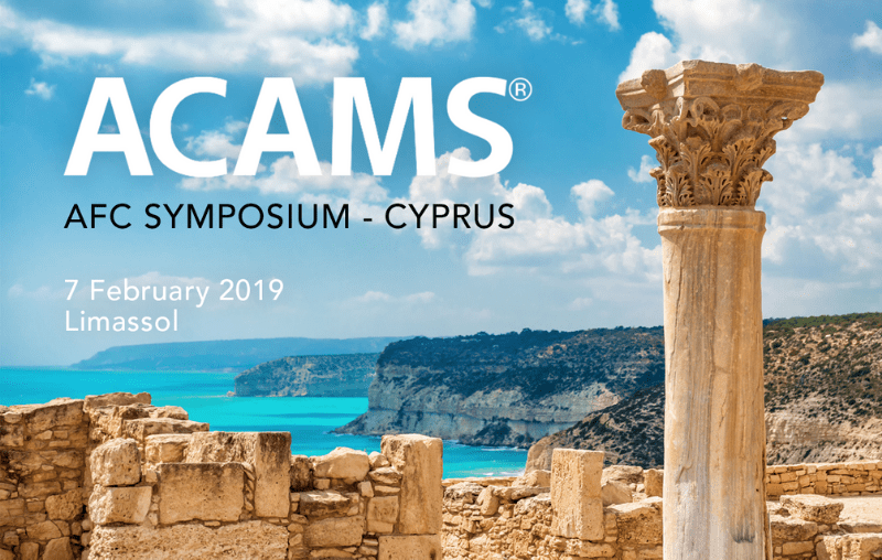 ACAMS AntiFinancial Crime Symposium Cyprus European Institute of