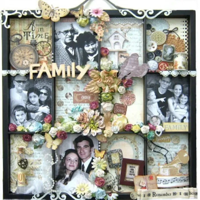 How to make a printers tray for cherished family photos