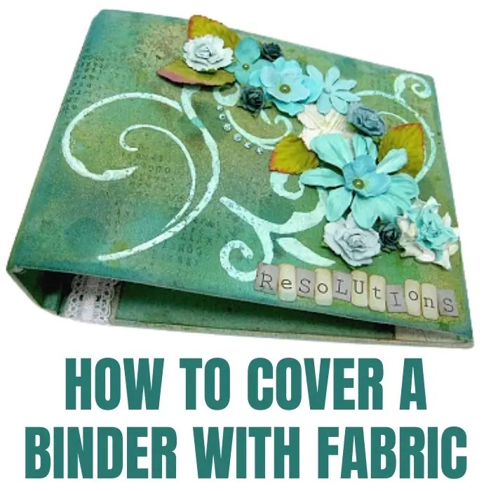 Diy Fabric Binder Cover