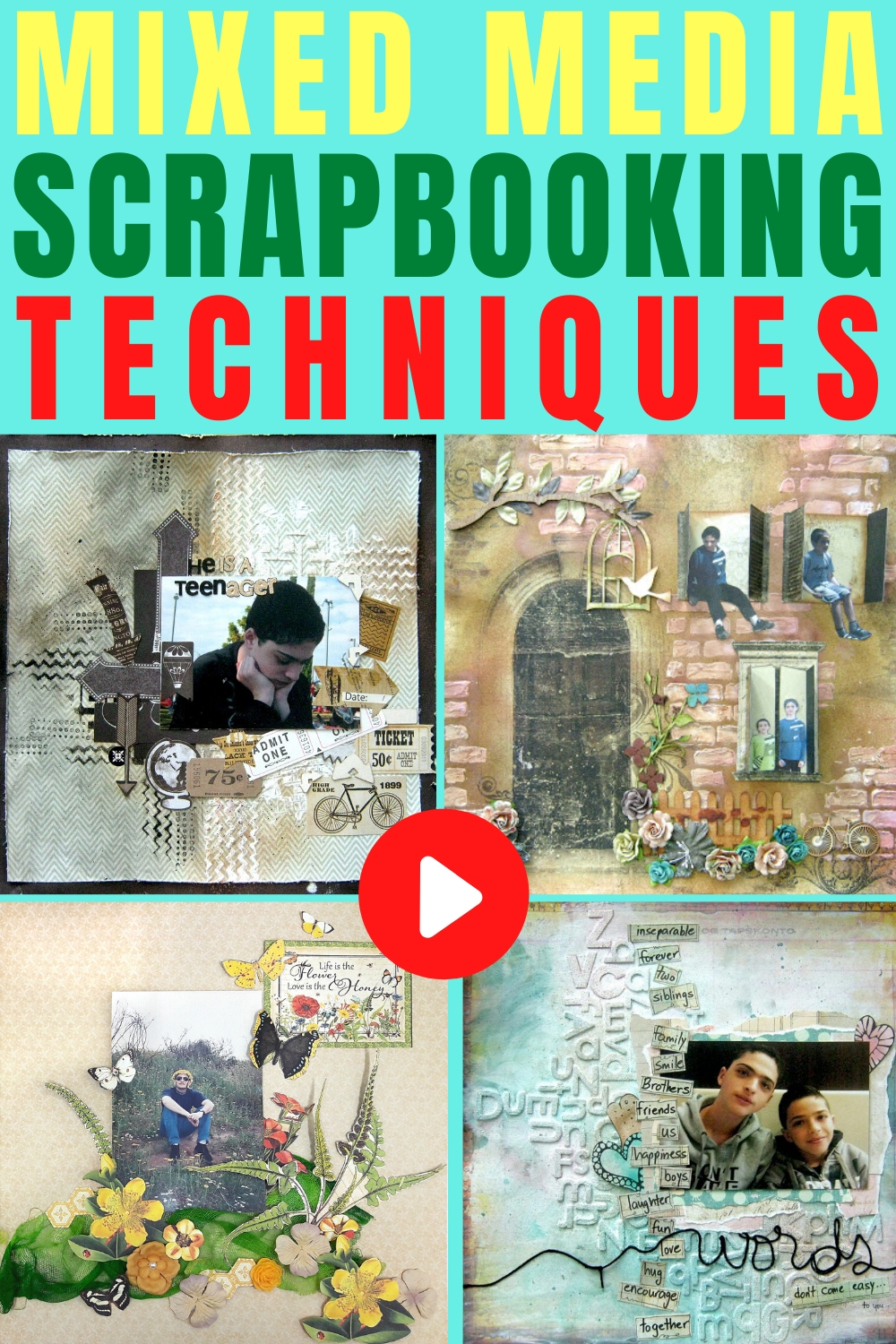 Mixed Media Scrapbooking the new way of scrapbooking