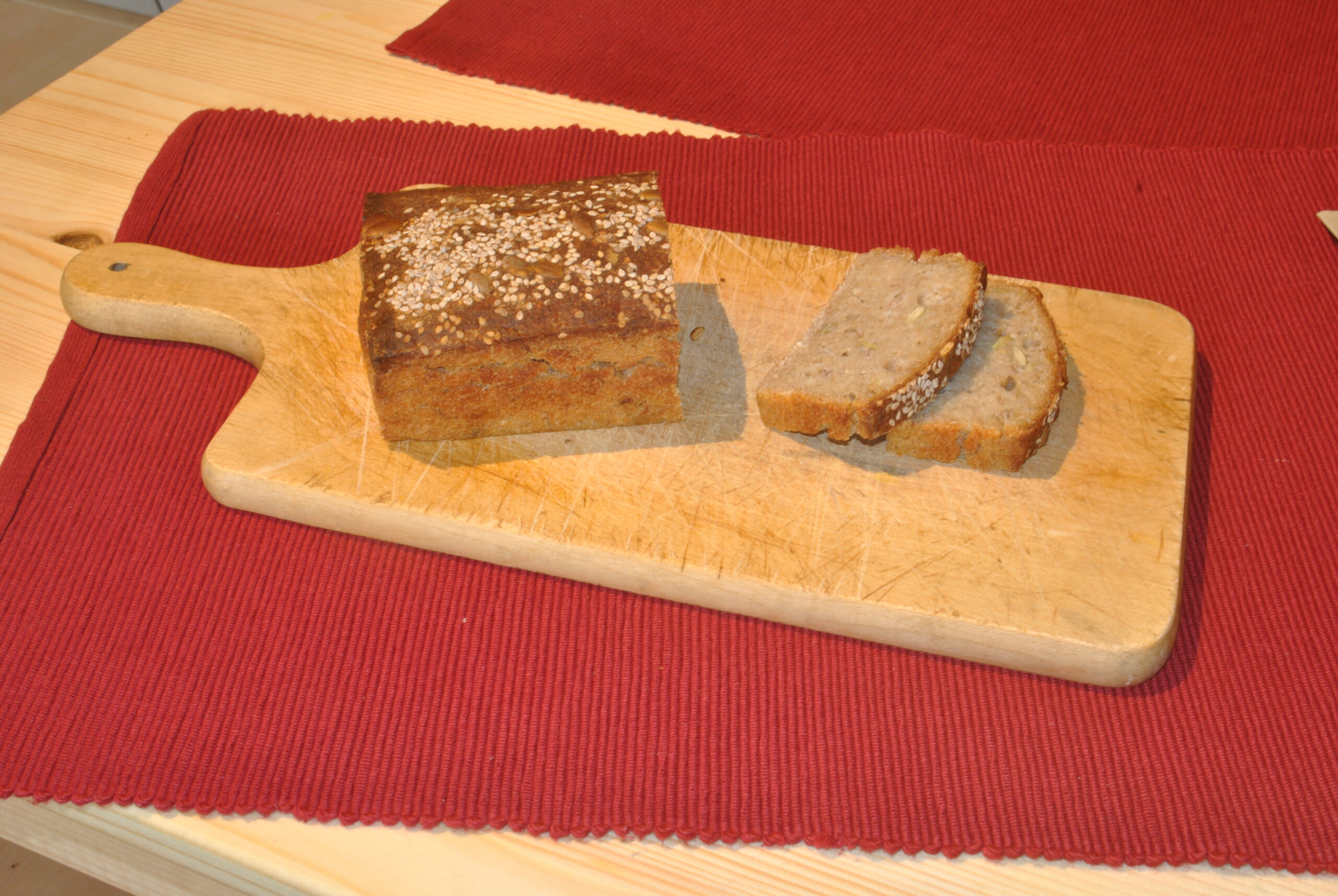 Selbst gebackenes Brot Einfach leben