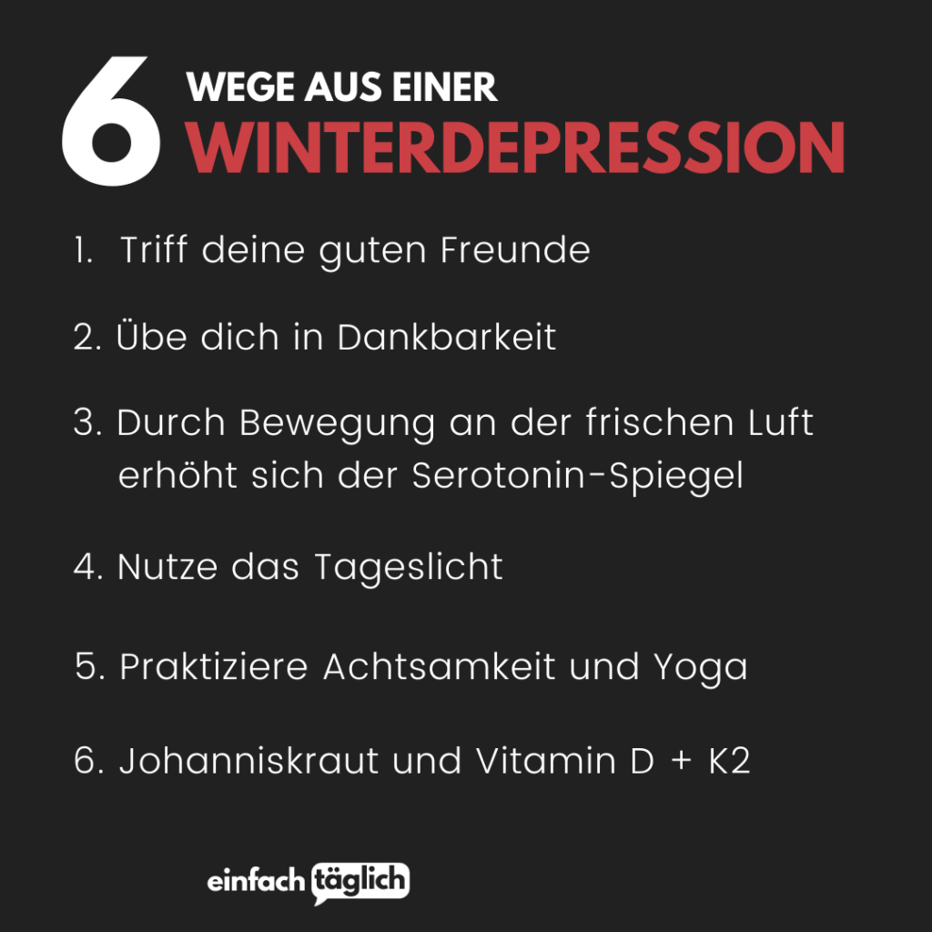 Winterdepression Symptome und Tipps I VitaminDMangel