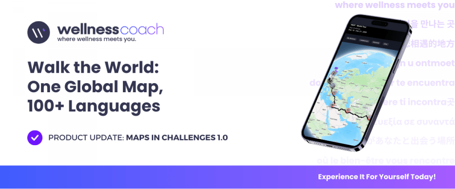 Wellness Coach Launches Innovative MapBased Global Walking Challenges