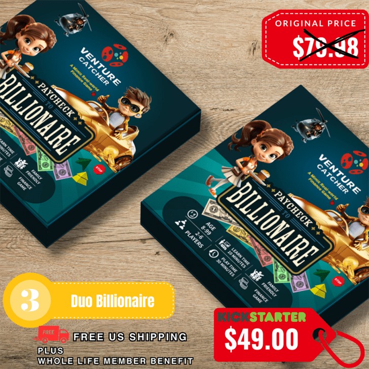 Launching Soon on Kickstarter 'Paycheck to Billionaire' Bridges Gaming