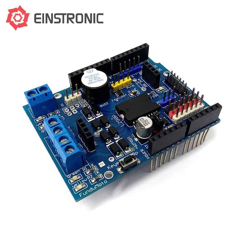 Interfacing L298P Hbridge Motor Driver Shield With Arduino, 58 OFF