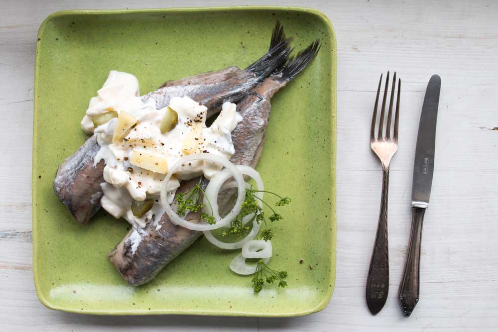 Matjeshering nach Hausfrauenart ist klasse