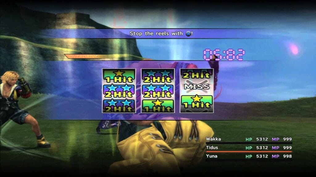 Final Fantasy X Wakka Overdrive Slots EIP Gaming