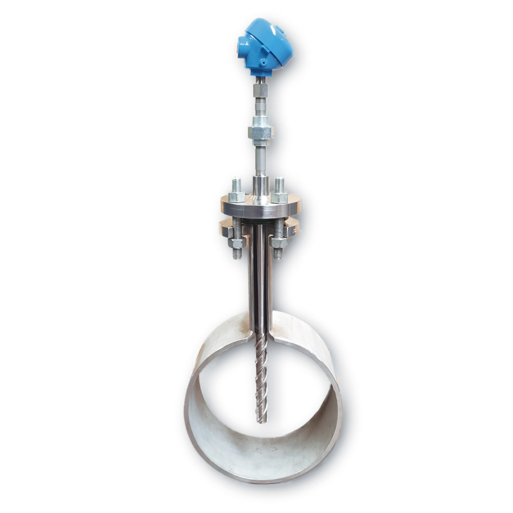 Helical thermowell VORTICRACK® EIPSA